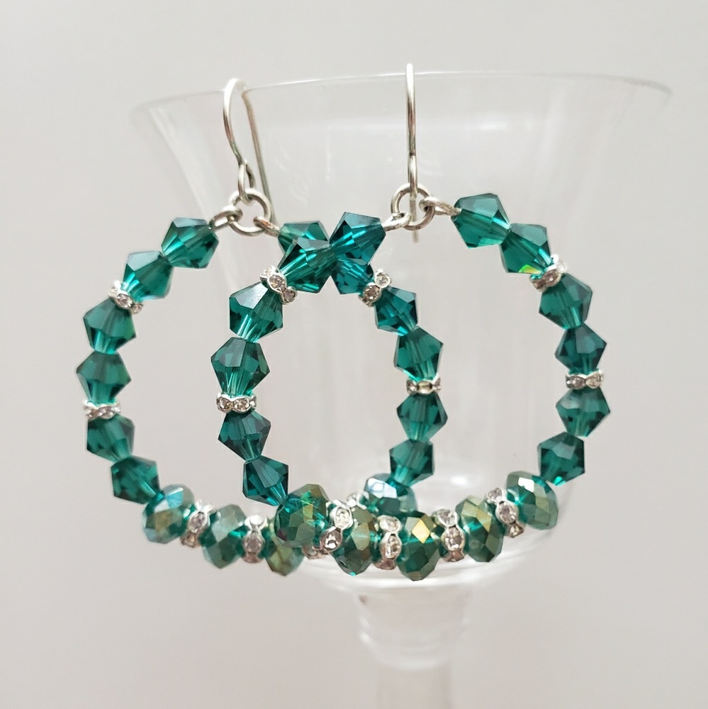 Handmade earrings by me 😊